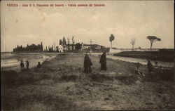 Isola di S. Francesco del Deserto - Veduta generale del Convento Postcard