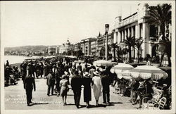 La Promenade et Palace de la Mediterranee Postcard