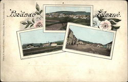 Greetings from Železné Zelezne, Czechoslovakia Eastern Europe Postcard Postcard