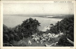 Playa y Laguna de Coyuca Postcard
