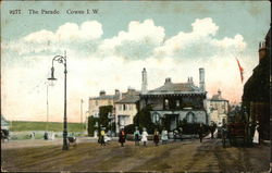 The Parade - Isle of Wight Postcard