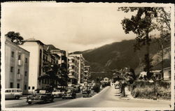 Avenue Principal El Bosque Caracas, Venezuela South America Postcard Postcard