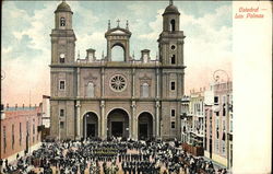 Catedral Las Palmas, Spain Postcard Postcard