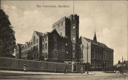 The University Sheffield, England Yorkshire Postcard Postcard