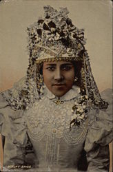 Malay Bride Postcard