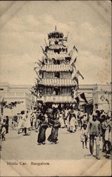 Hindu car Postcard
