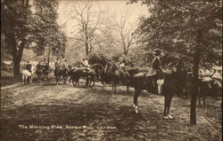 Rotten Row - The Morning Ride Postcard