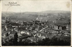 Kulmbach von der Plassenburg gesehen Postcard