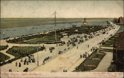 North Marine Park Southport, England Lancashire Postcard Postcard