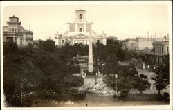 City Hall and Square Postcard