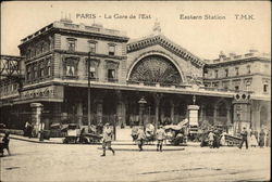 La Gare de L'Est Postcard