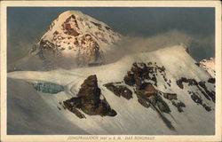 Jungfraujoch 3457 m o.M. Das Berghaus Postcard