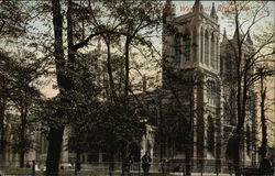 West Front View of Cathedral Postcard