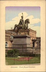 Ernst August-Denkmal Postcard
