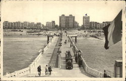 L'Entree du Pier et la Digue Postcard