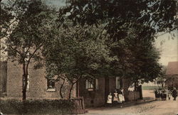 Gruss aus dem Restaurant von Ww. Walibaum Postcard