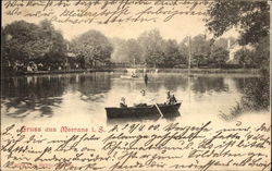 Greetings from Meerane Germany Postcard Postcard