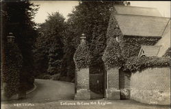 Entrance to Cane Hill Asylum Postcard