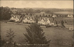 View from Station Hill Orpington, England Kent Postcard Postcard