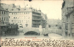 Museumsbrucke Nurnberg, Germany Postcard Postcard