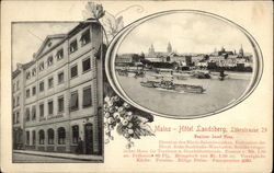 Hotel Landsberg Mainz, Germany Postcard Postcard