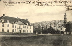 Schloss und Schlossturm Postcard