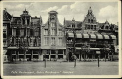 Cafe, Restaurant Gebrs. Brinkmann Haarlem, Netherlands Benelux Countries Postcard Postcard