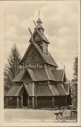 Norske Folkemuseum: Stevklrke Gol i Hellingdel Norske Folkemuseum: Stevklrke Gol i Hellingdel