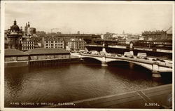 King George V Bridge Postcard