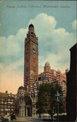 Roman Catholic Cathedral, Westminster Postcard