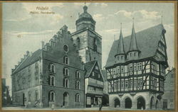 Markt - Nordseite Postcard