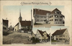 Gruss aus Mötzingen Herrenberg Postcard
