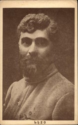 Bearded Man, Armenian Revolutionary Federation Military Postcard Postcard