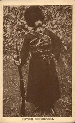 Soldier, Armenian Revolutionary Federation Military Postcard Postcard