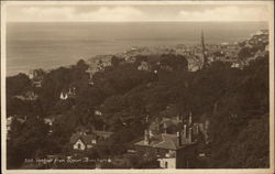 Ventnor from Upper Bonchurch Isle of Wight, England Postcard Postcard