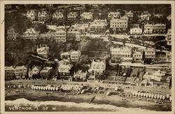 Aerial View of Ventnor Postcard
