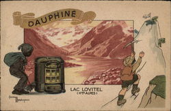 Lac Lovitel Postcard