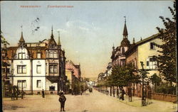 Eisenbahnstrasse Postcard