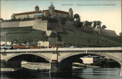 Festung Marlenberg mit Ludwigsbrucke Postcard