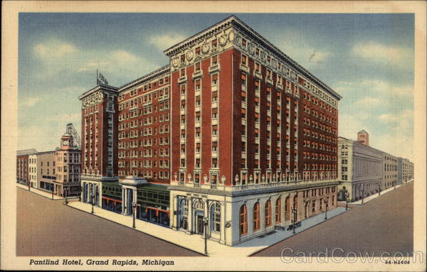 Pantlind Hotel Grand Rapids Michigan