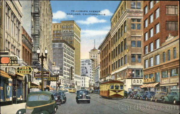 Telegraph Avenue View Oakland California