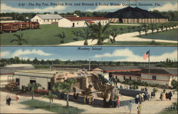 Ringling Brothers and Barnum & Bailey Winter Quarters Sarasota Florida