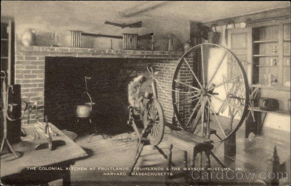 The Colonial Kitchen at Fruitlands. Fruitlands & The Wayside Museums, Inc Harvard Massachusetts