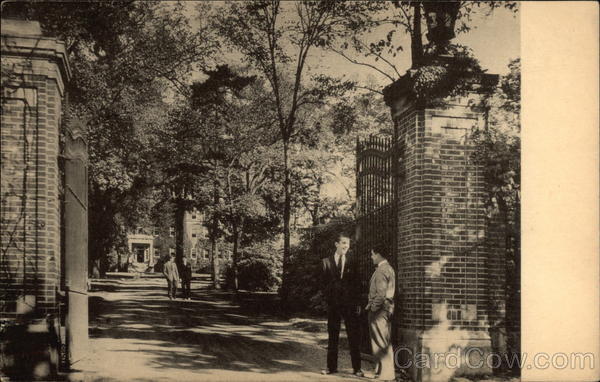 Theodate Lang Memorial Gate and Drive, Moses Brown School Providence Rhode Island