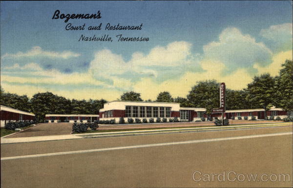 Bozeman's Court and Restaurant Nashville Tennessee