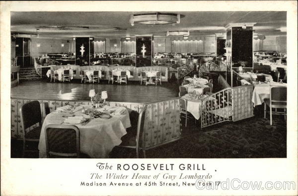 The Roosevelt Hotel - The Roosevelt Grill New York