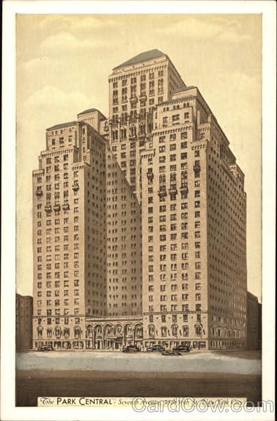 The Park Central - Seventh Avenue, 55th-56th Streets New York