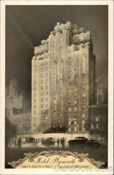 Hotel Plymouth New York