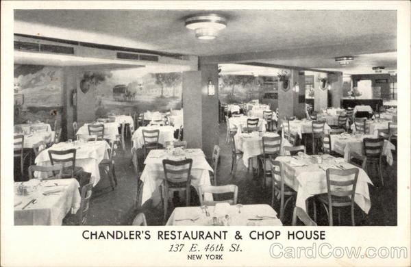 Chandler's Restaurant & Chop House - 137 E. 46th Street New York