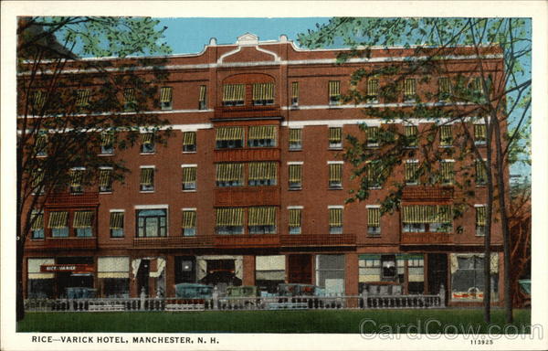 Rice-Varick Hotel Manchester New Hampshire